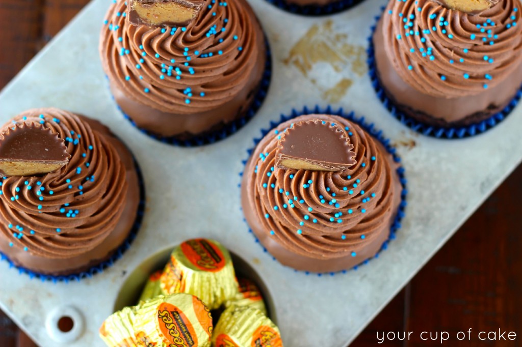 Reese's Peanut Butter Chocolate Cupcakes