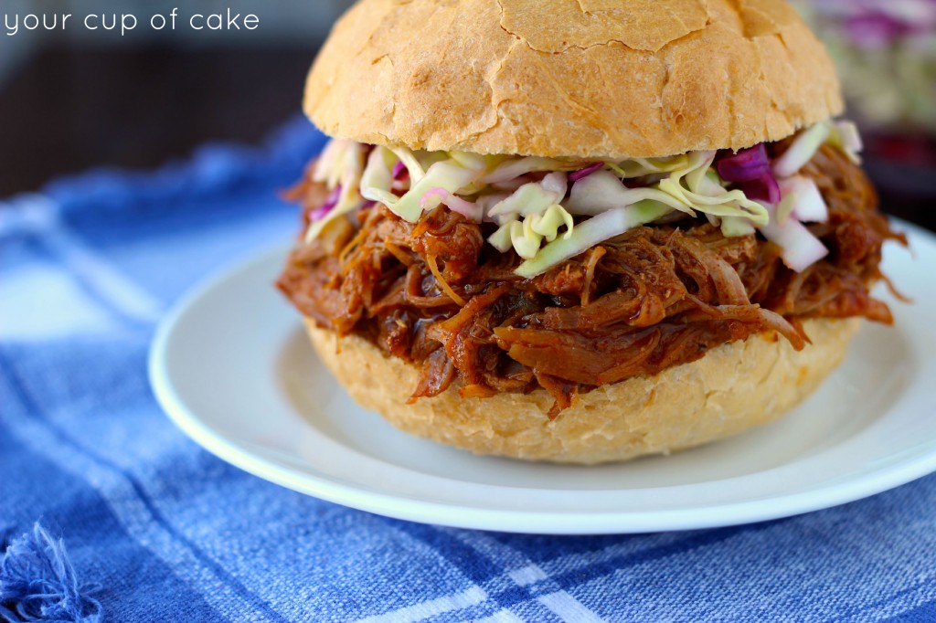 Sweet Pulled Pork Sandwich