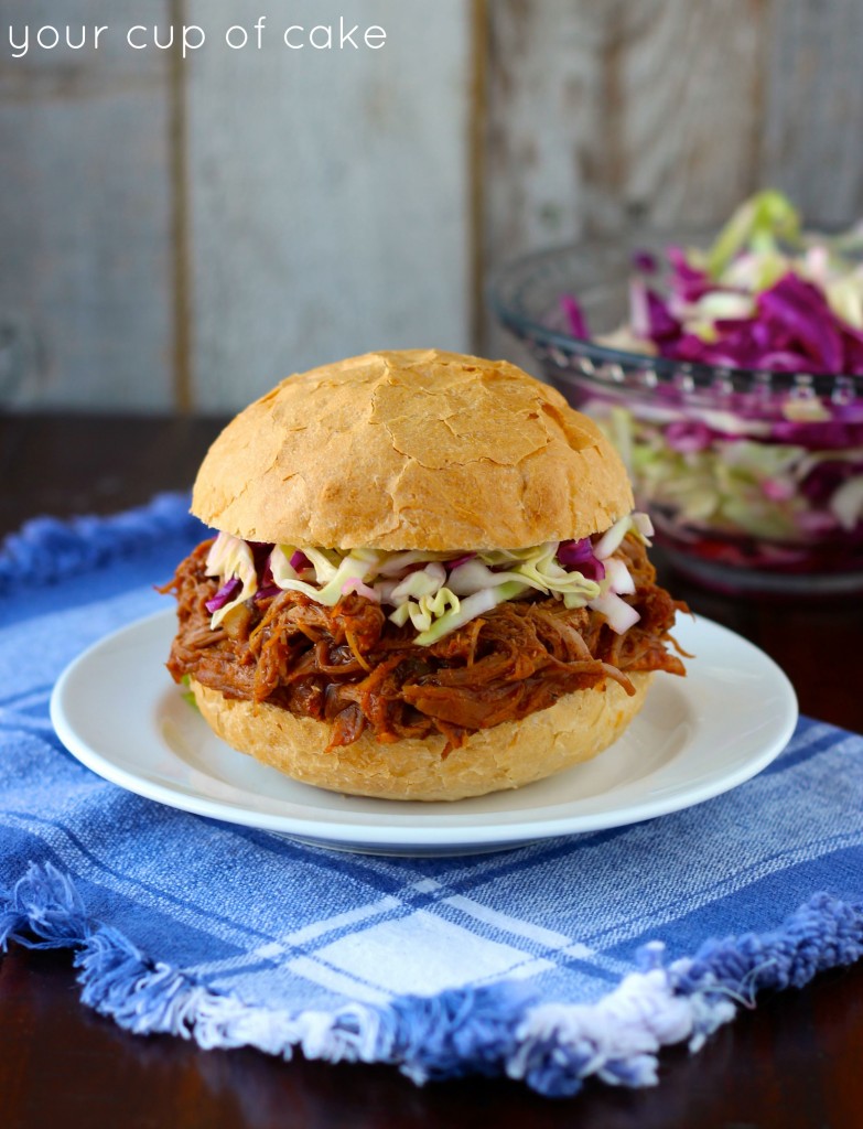 Sweet Pulled Pork Slider