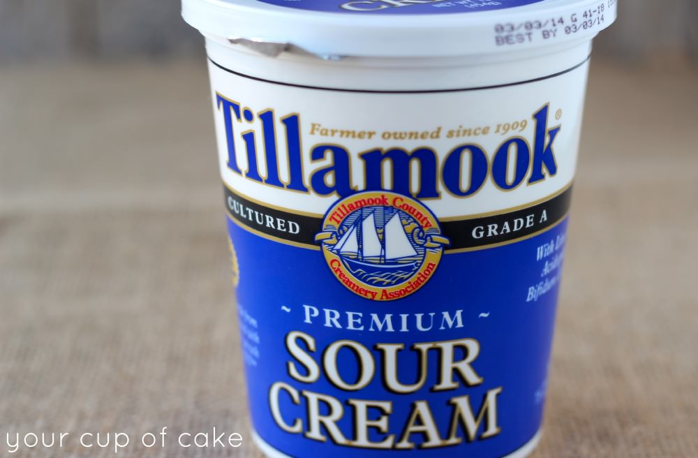 baking with tillamook sour cream