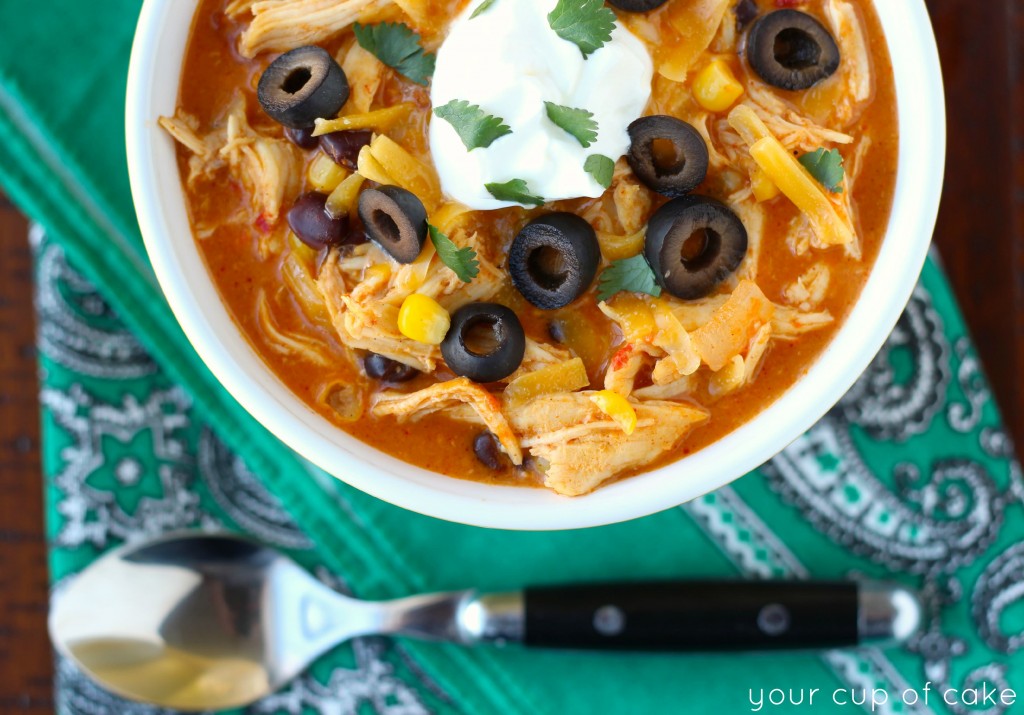 Chicken Enchilada Soup