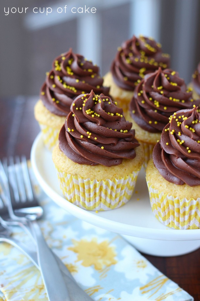 Chocolate Banana Cupcake