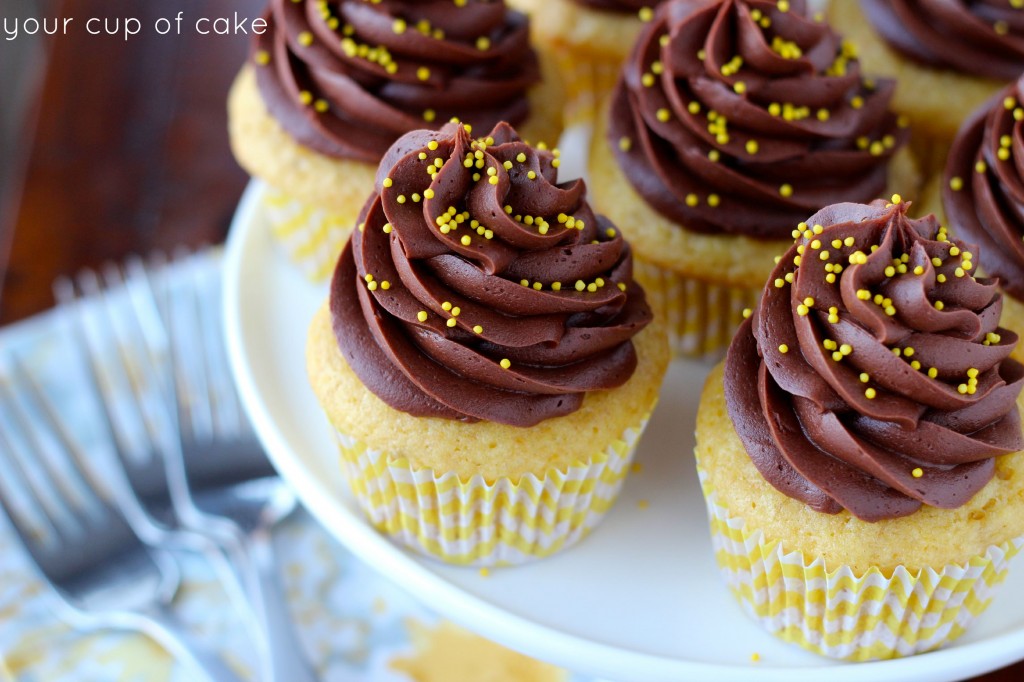 Chocolate Banana Cupcakes