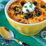 Crock Pot Chicken Enchilada Soup