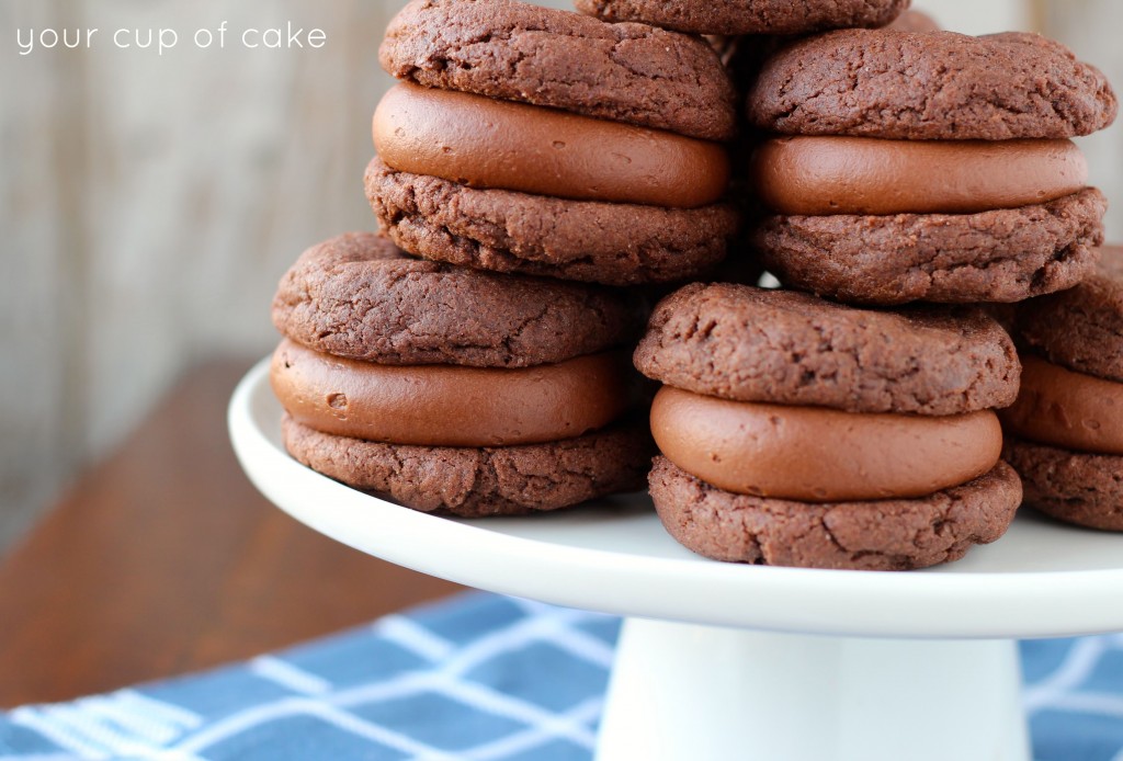 Double Chocolate Whoopie Pies