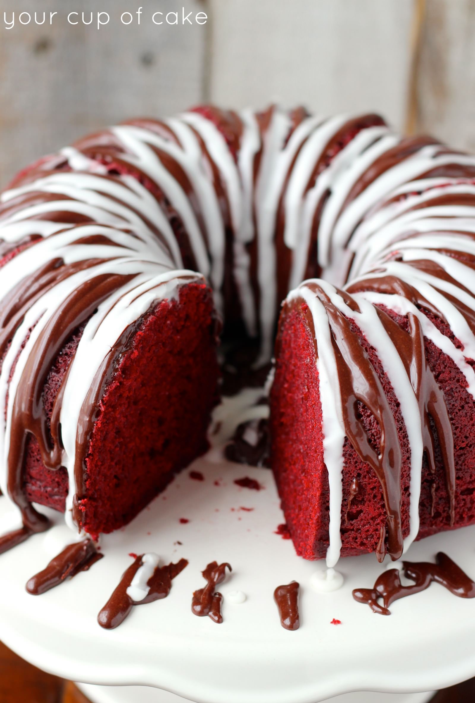 Red Velvet Bundt Cake - Life Made Simple