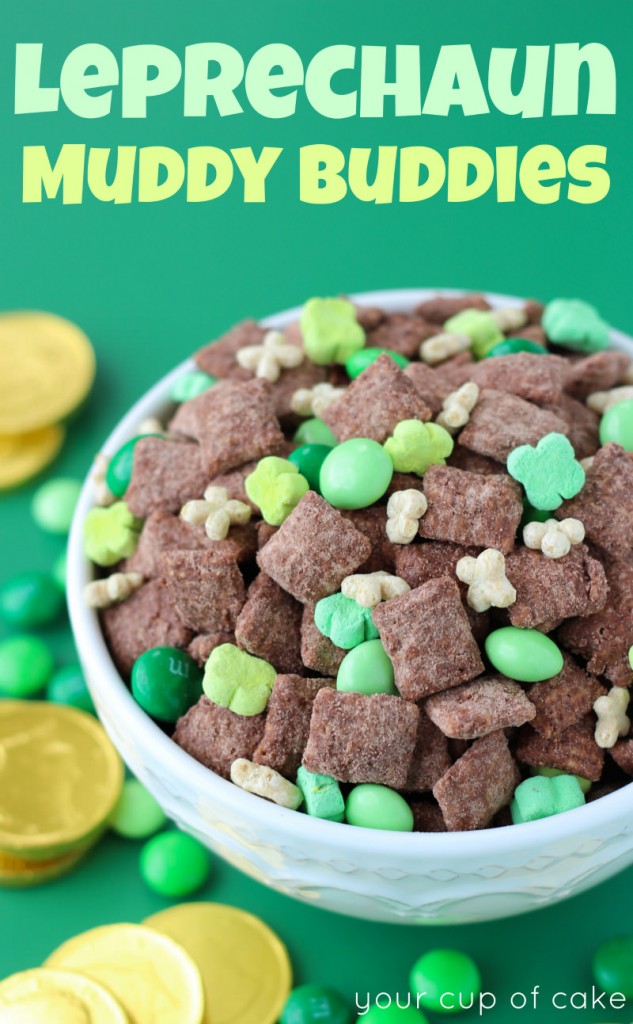 Leprechaun Muddy Buddies Recipe