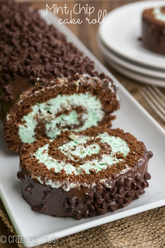 Mint-Chip-Cake-Roll