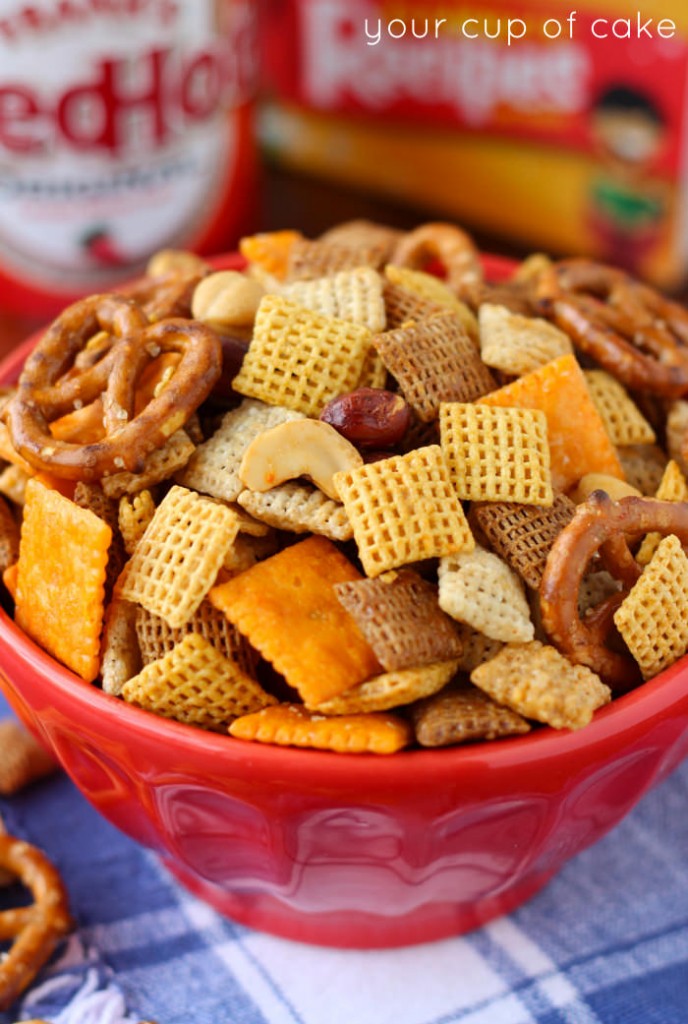 Sweet and Spicy Chex Mix Snack