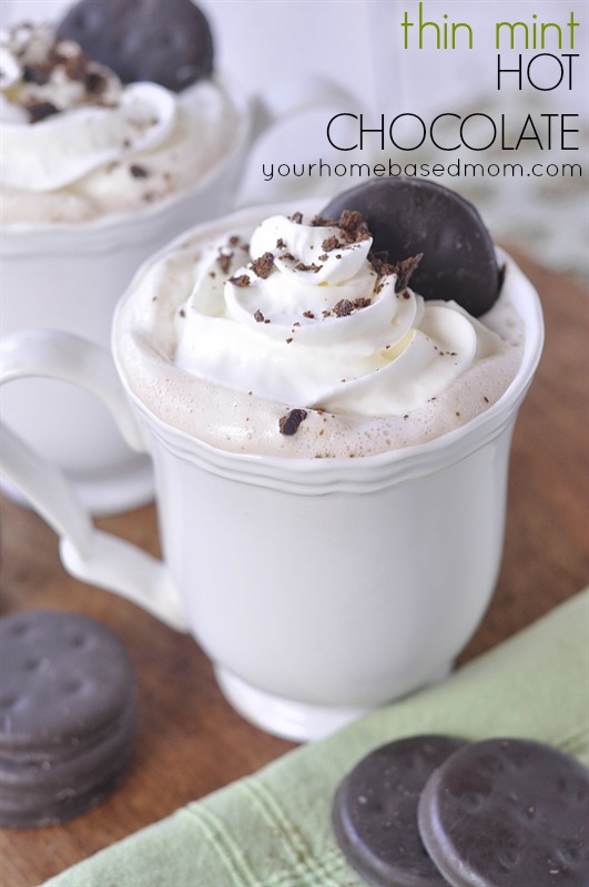 Thin MInt Hot Chocolate