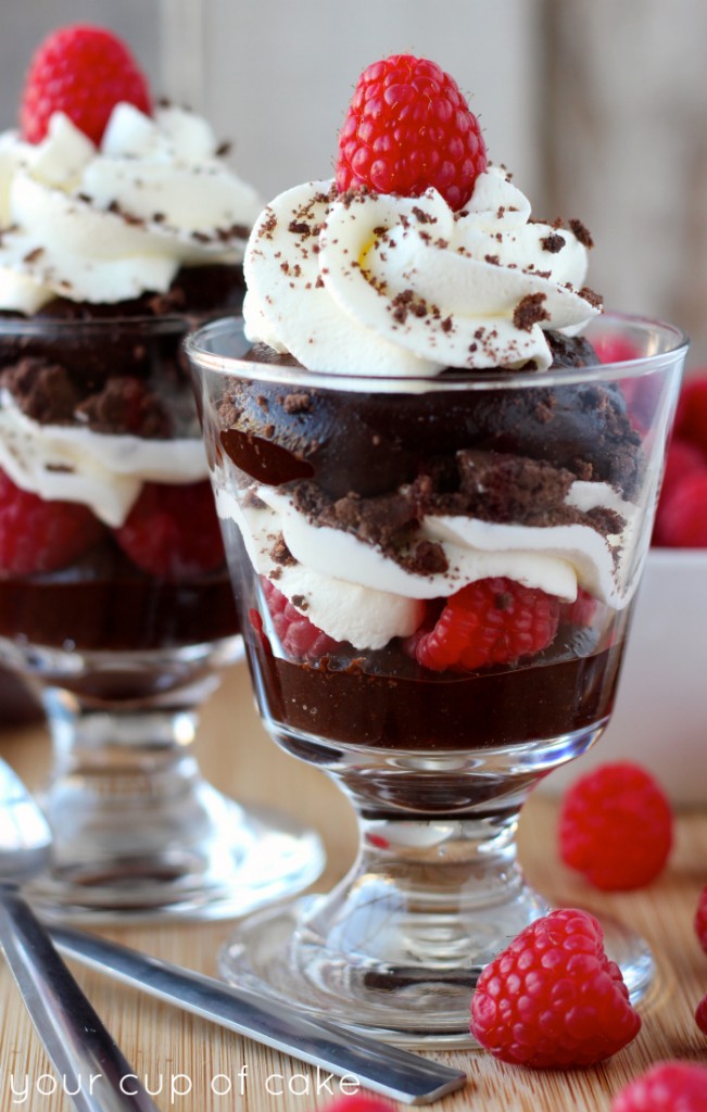 Thin Mint Raspberry Trifle