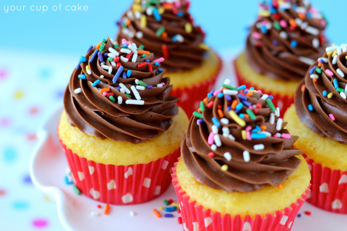 Birthday Cupcakes - Your Cup of Cake