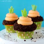 Garden Carrot Cupcakes