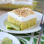 Easy Key Lime Poke Cake