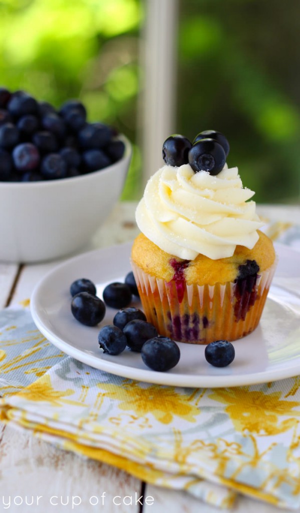 Banana Blueberry Cupcake Recipe