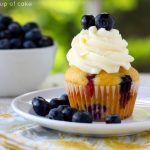 Banana Blueberry Cupcakes