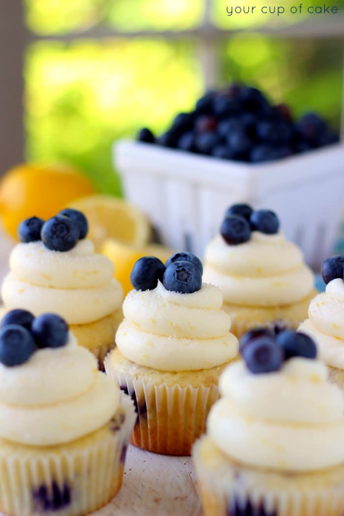 Blueberry Lemon Cupcakes