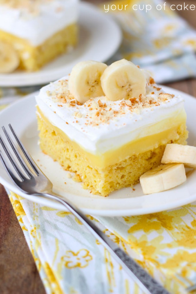 Easy Banana Pudding Cake - Your Cup of Cake