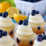 Lemon Blueberry Cupcakes