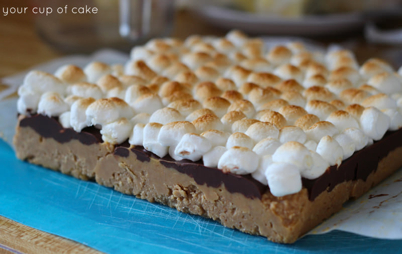 No Bake Smore Bars