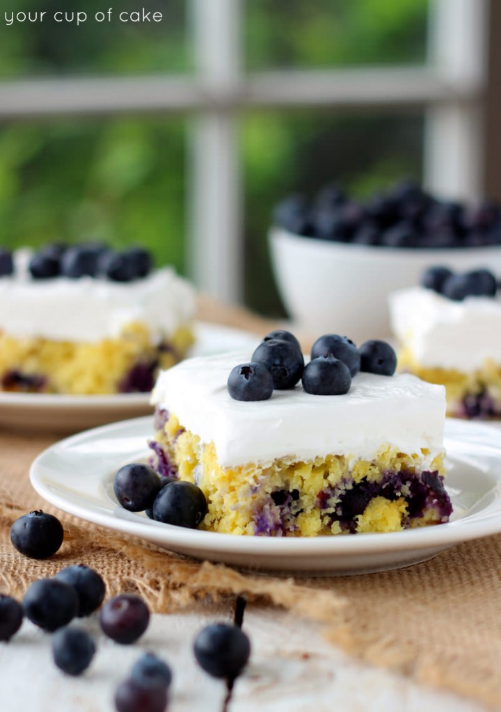 Pineapple Blueberry Cake