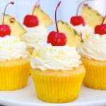 Pineapple Cream Cupcakes