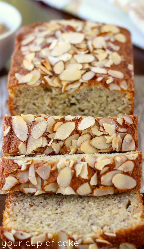 Amazing Almond Banana Bread