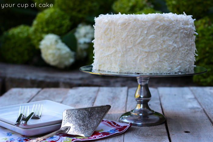 Chocolate Coconut Cake Decorating