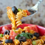 1 Pot Chicken Enchilada Pasta