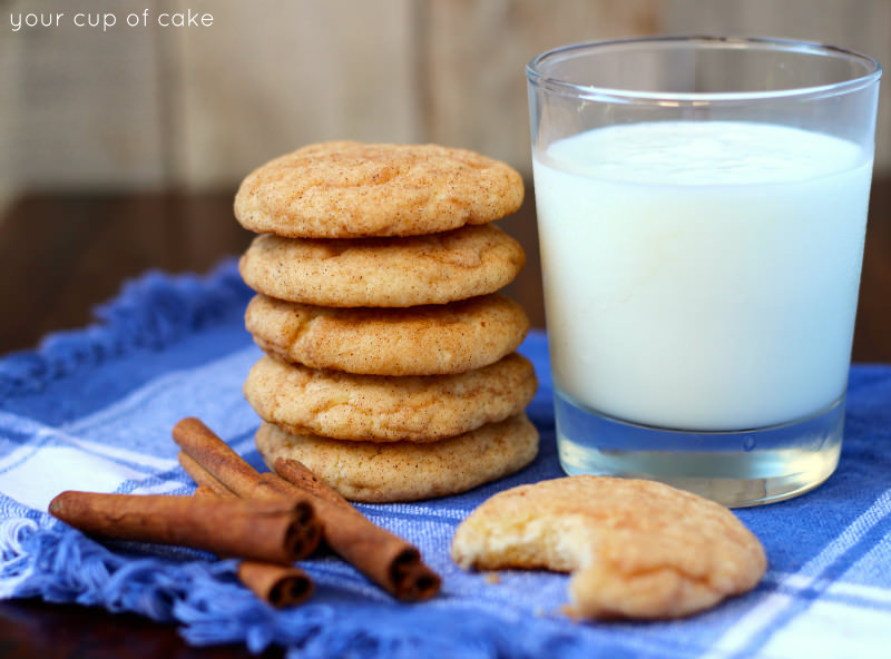 Cake Mix Snickerdoodles