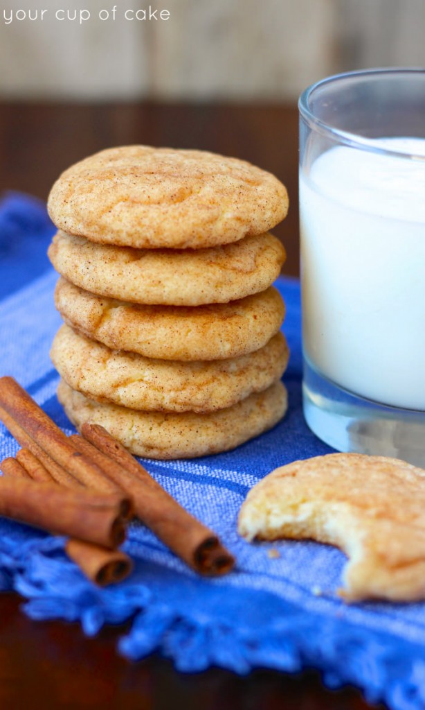 Easy Cake Mix Snickerdoodles