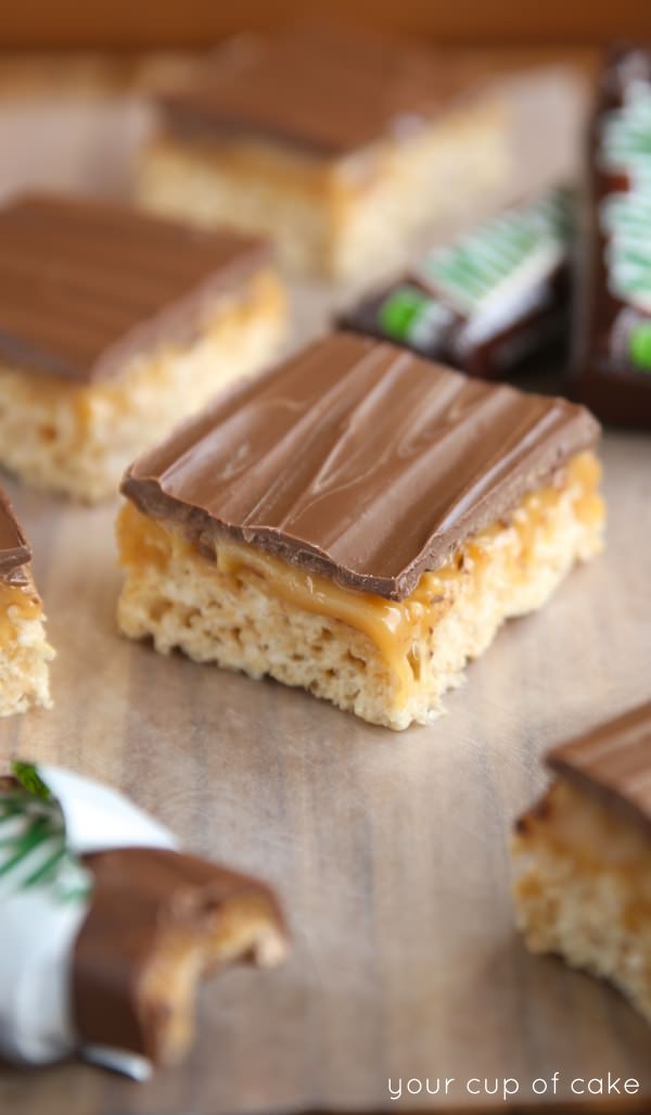 Chocolate Peanut Butter Rice Krispie Treats (+ Video) · Chef Not Required...