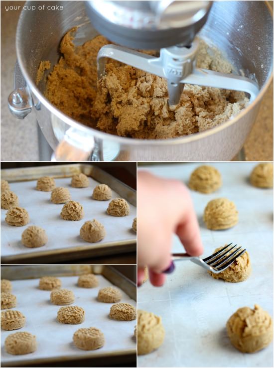 The best peanut butter cookies