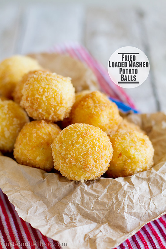 Fried Loaded Mashed Potato Balls | Taste and Tell