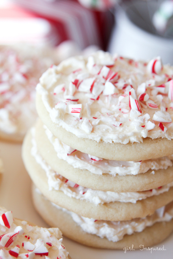 Candy Cane Cookies | Girl Inspired