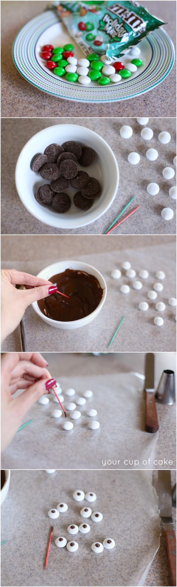 How to make easy candy eyes