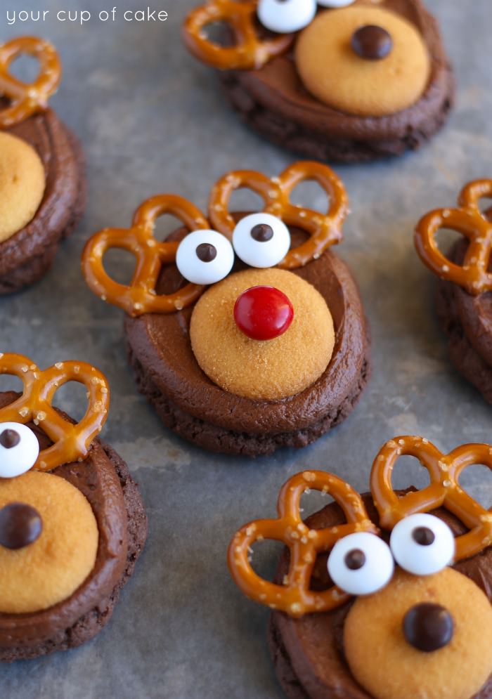 Rudolph Reindeer Cookies