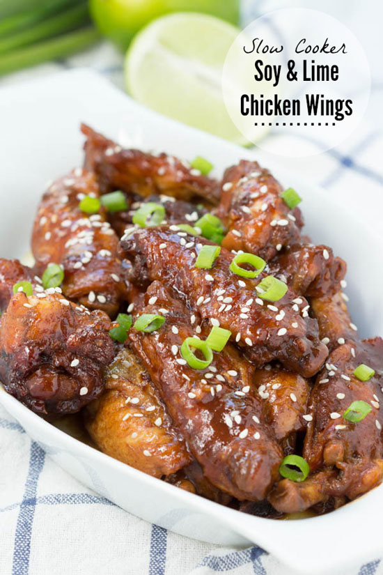 Soy Lime Chicken Wings | Spoonful of Flavor