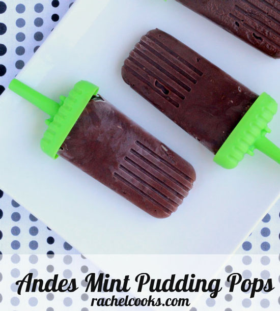 Andes Mint Pudding Pops | Rachel Cooks