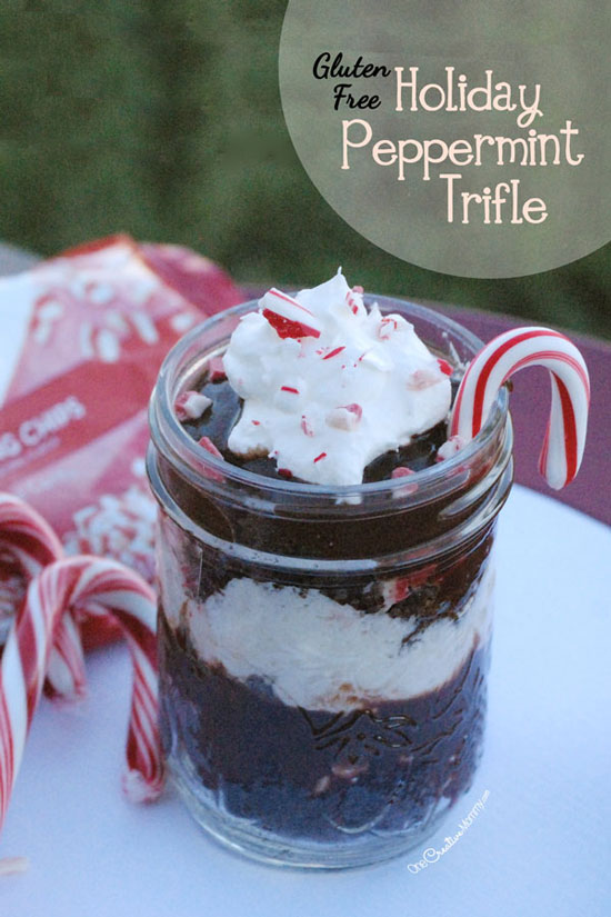 Chocolate Peppermint Trifle | One Creative Mommy