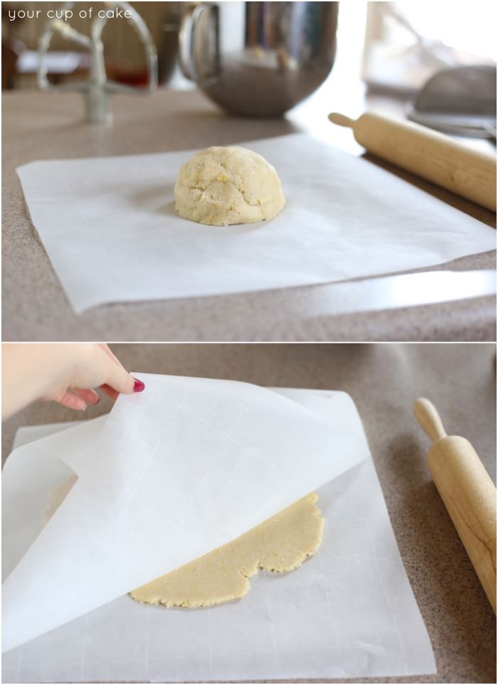 how to roll out dough with no mess