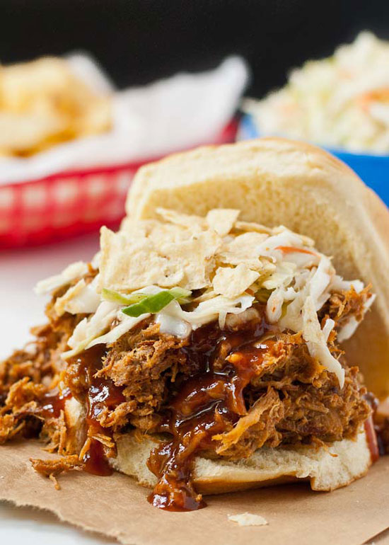 Sweet and Spicy Pulled Pork Sandwiches | Neighbor Food