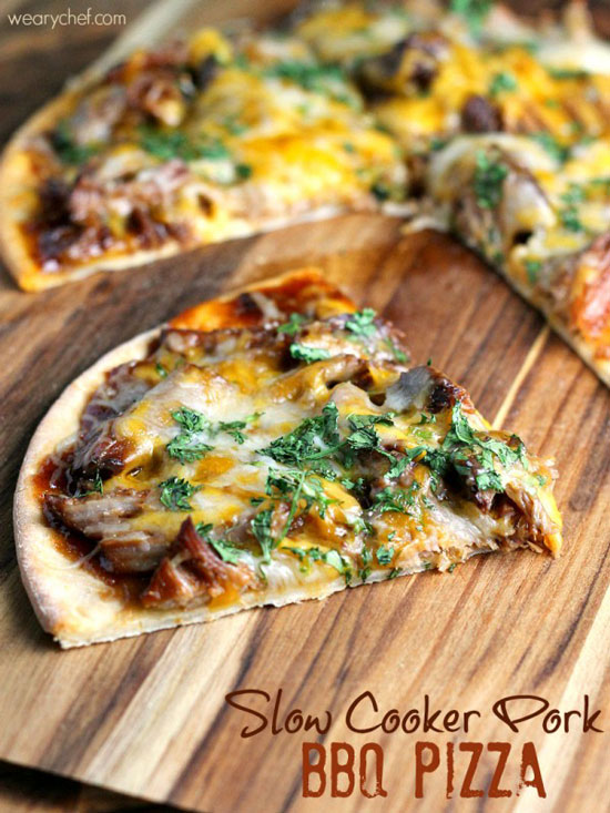 Pork BBQ Pizza | The Weary Chef