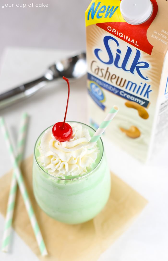 Creamy Shamrock Shake