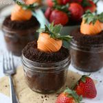 Cute Garden Carrot Cupcakes for Easter