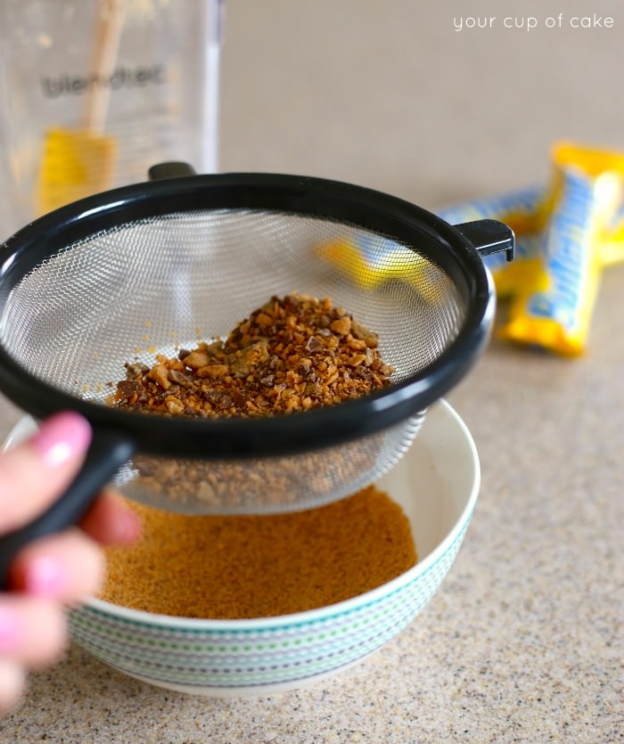 How to Make Butterfinger Frosting