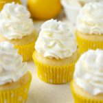 Lemon White Chocolate Cupcakes