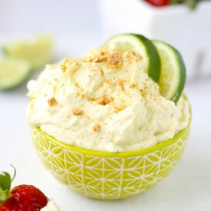 This Key Lime Pie Fruit Dip is so easy! And it's only 3 ingredients, my new summer favorite!