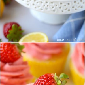 These gorgeous Strawberry Lemonade Cupcakes are perfect for summer