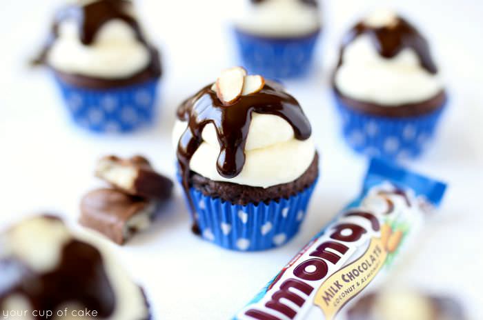These Almond Joy Cupcakes are heavenly! 